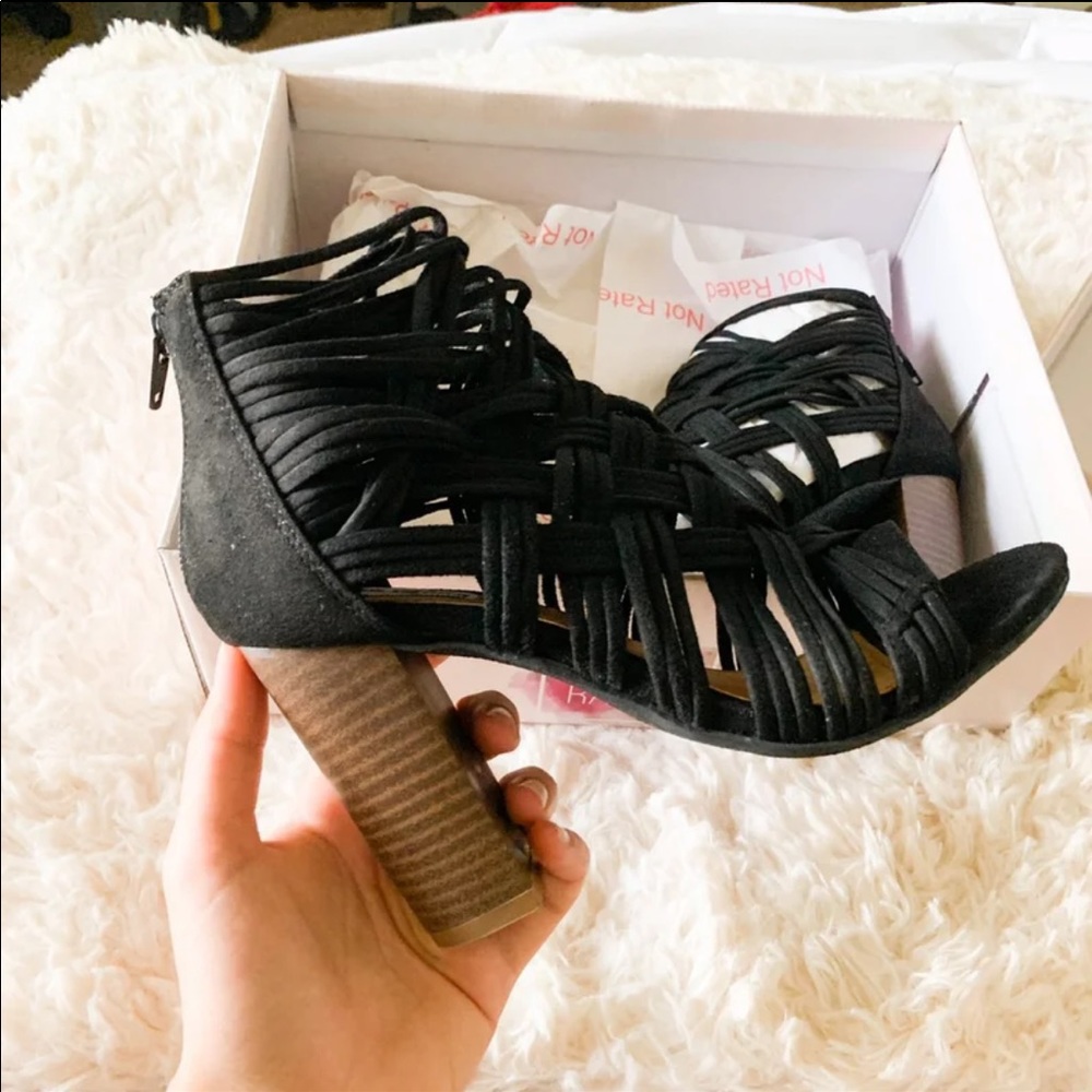 Black heels
